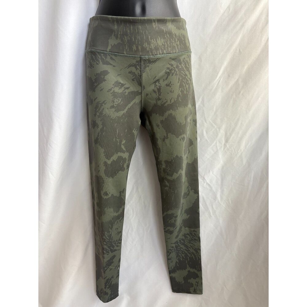 Noli Army Green Leggings Yoga Pants Size M Pilates Workout Sporty Fitness Cute